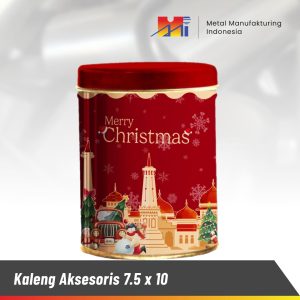 KALENG AKSESORIS 7,5 X 10 CM Christmas