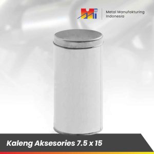 Kaleng Aksesoris 7.5 X 15 CM