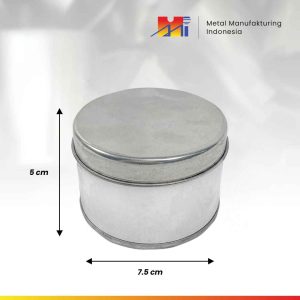 Kaleng Aksesoris 7.5 X 5 CM