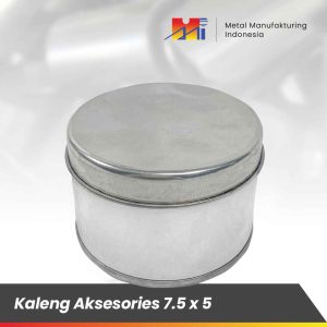 Kaleng Aksesoris 7.5 X 5 CM